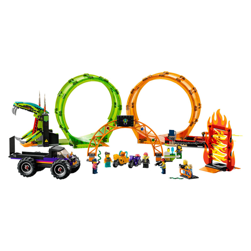 Load image into Gallery viewer, Lego city 60339 dubbele loop stunt arena
