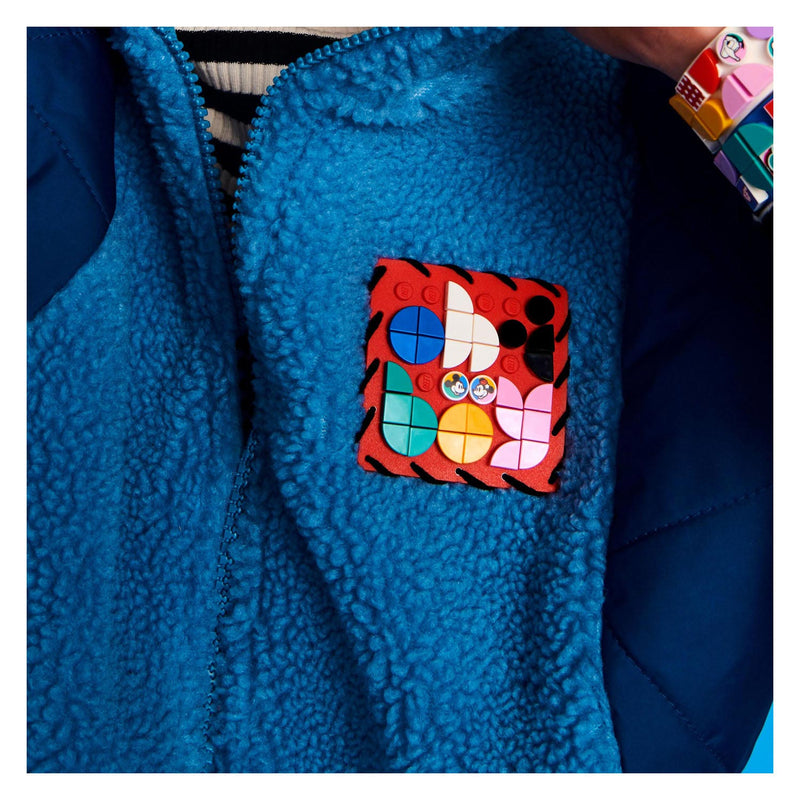Load image into Gallery viewer, Lego dots 41963 mickey minnie mouse: stitch-on patch
