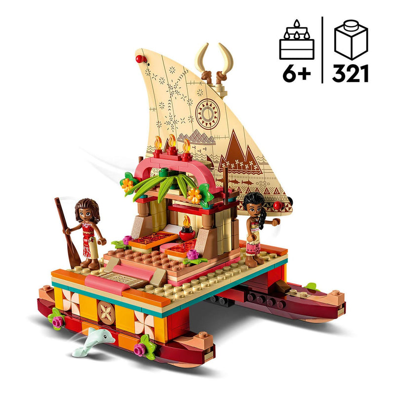 Load image into Gallery viewer, Lego LEGO 43210 Vaiana's Ontdekkingsboot
