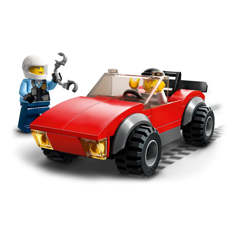 Load image into Gallery viewer, Lego LEGO City 60392 Achtervolging Auto op Politiemotor
