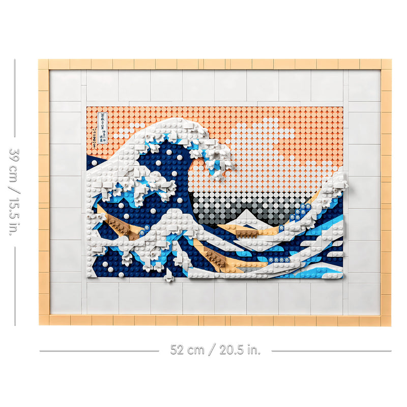 Load image into Gallery viewer, Lego art 31208 hokusai de grote golf
