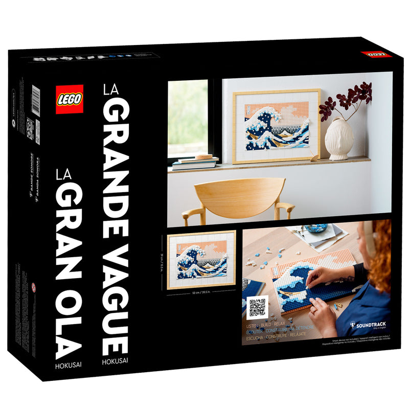 Load image into Gallery viewer, Lego art 31208 hokusai de grote golf
