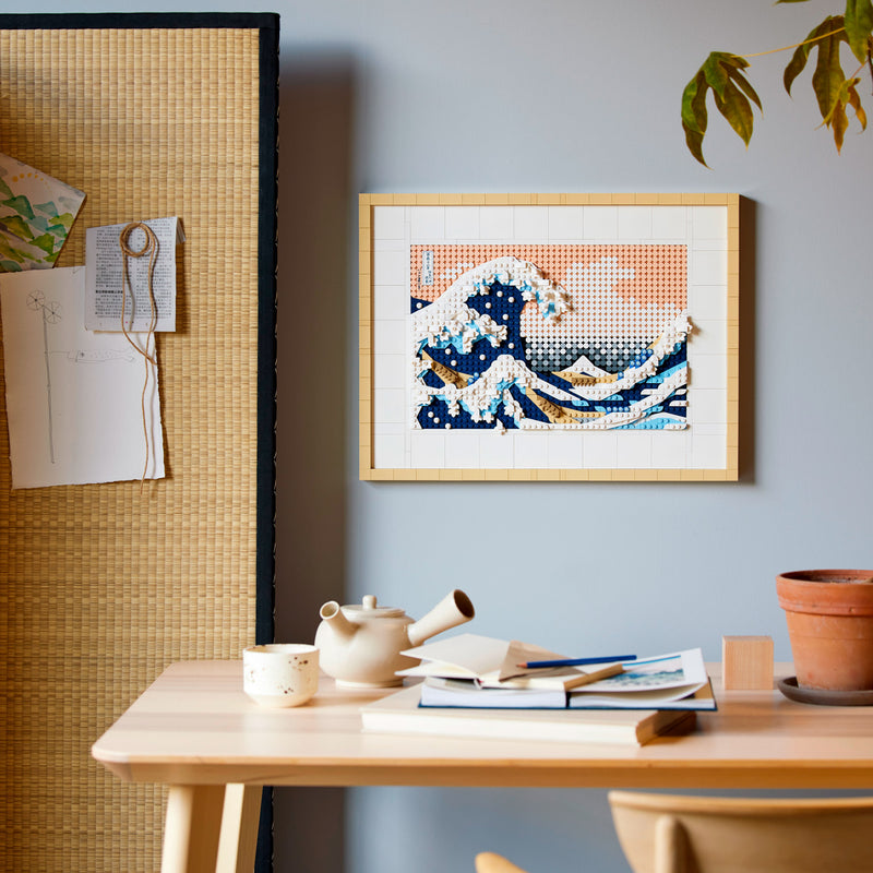 Load image into Gallery viewer, Lego art 31208 hokusai de grote golf
