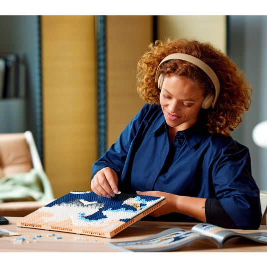 Lego art 31208 hokusai de grote golf