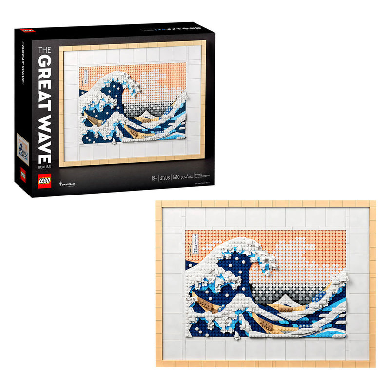 Load image into Gallery viewer, Lego art 31208 hokusai de grote golf
