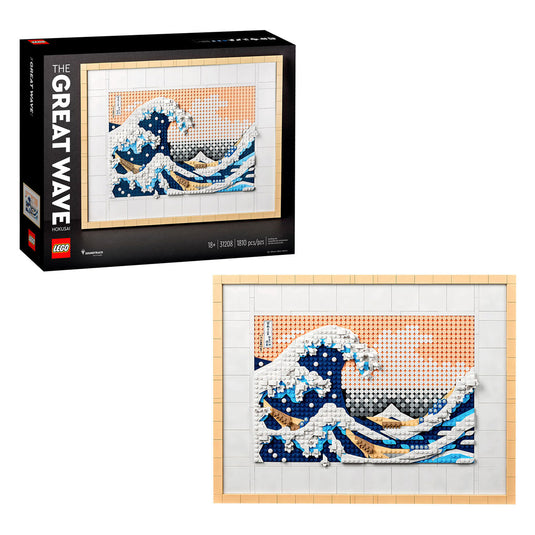 Lego art 31208 hokusai de grote golf