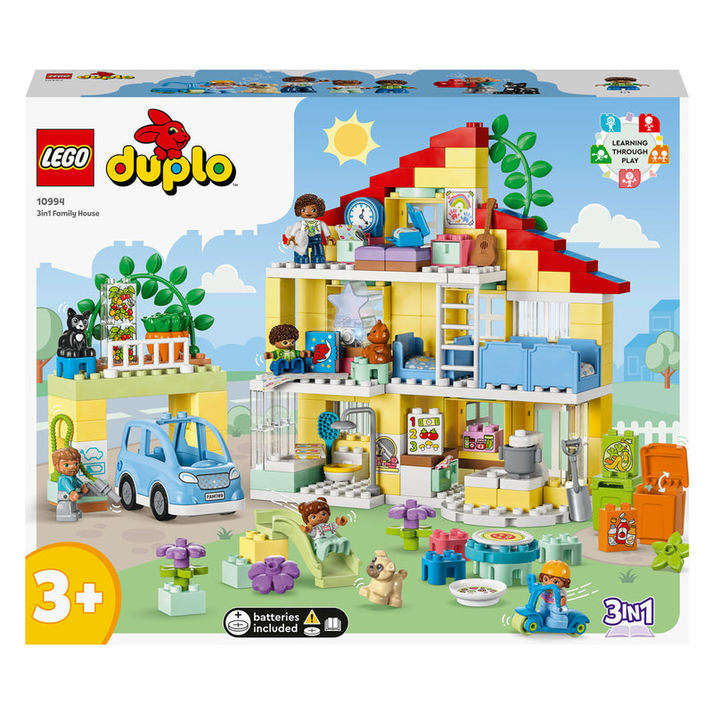 Load image into Gallery viewer, Lego duplo town 10994 3in1 familiehuis
