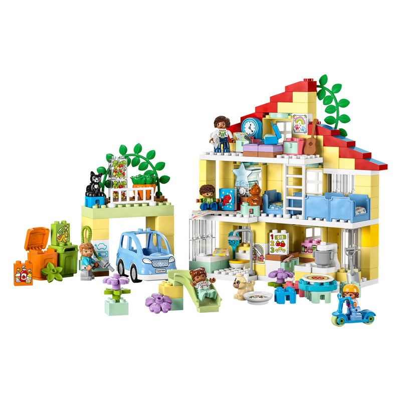 Load image into Gallery viewer, Lego duplo town 10994 3in1 familiehuis
