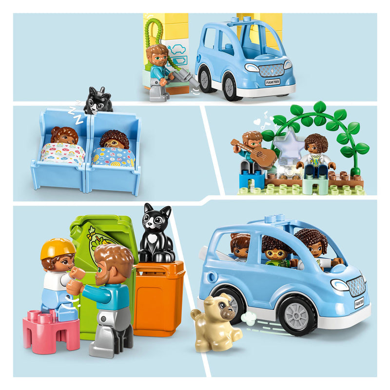 Load image into Gallery viewer, Lego duplo town 10994 3in1 familiehuis
