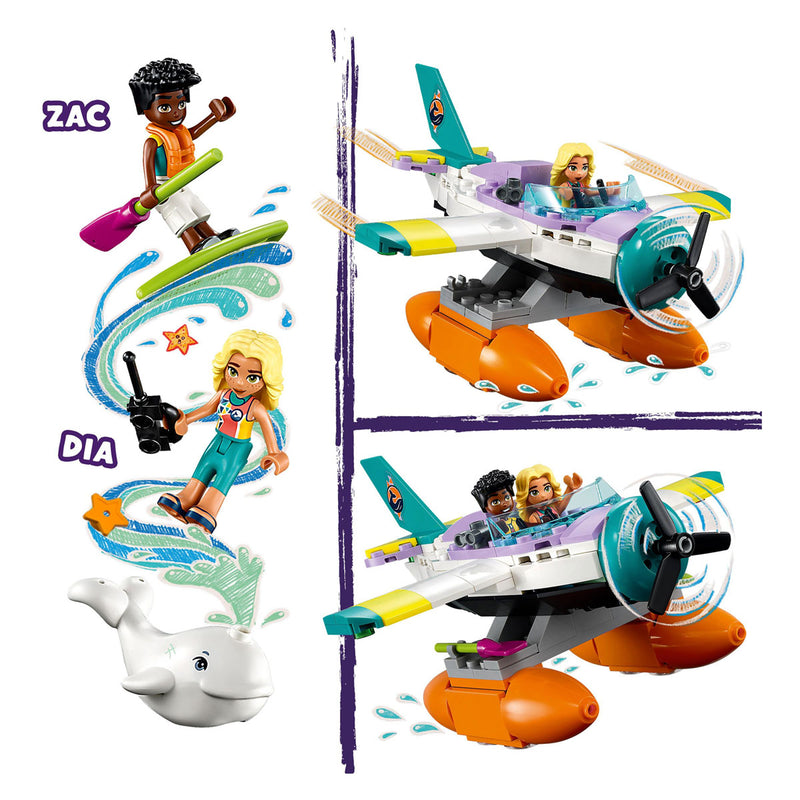 Load image into Gallery viewer, Lego lego friends 41752 reddingsvliegtuig op zee

