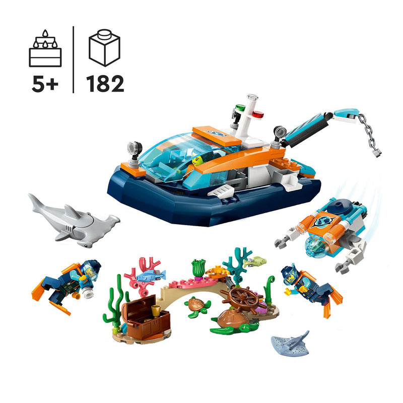 Load image into Gallery viewer, Lego LEGO City 60377 Verkenningsduikboot
