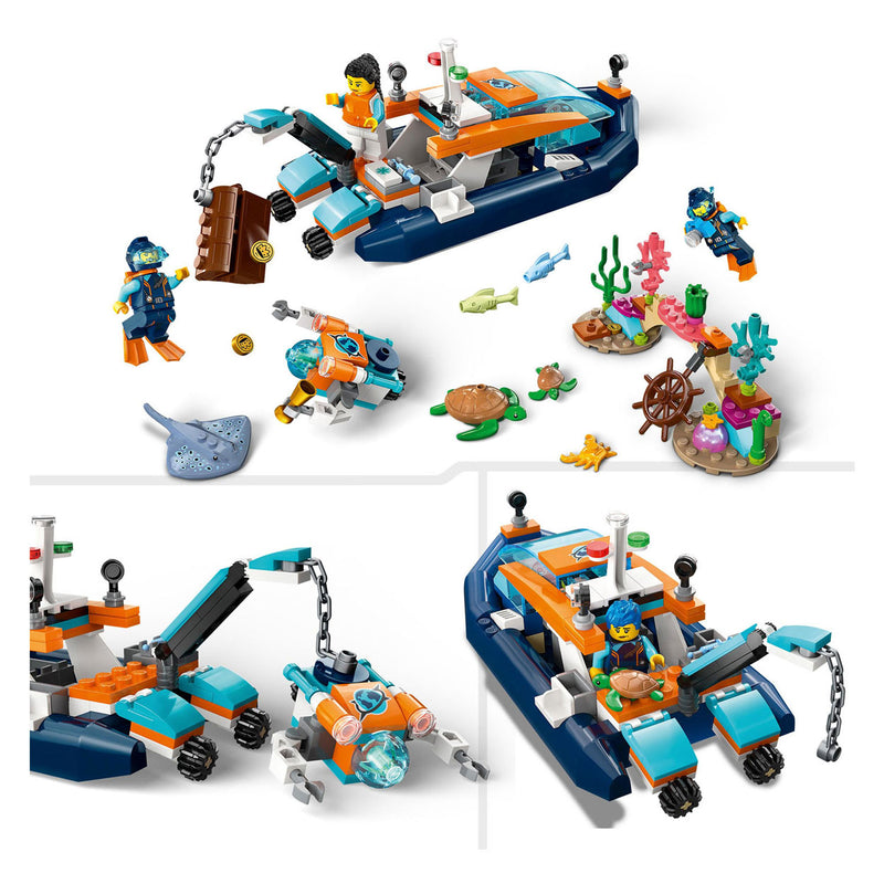Load image into Gallery viewer, Lego LEGO City 60377 Verkenningsduikboot

