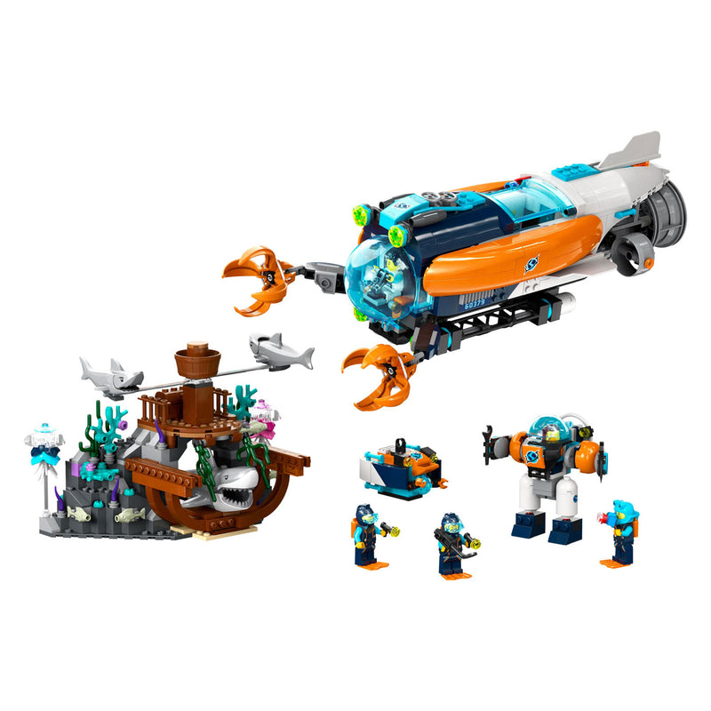 Load image into Gallery viewer, Lego LEGO City 60379 Duikboot Voor Diepzeeonderzoek
