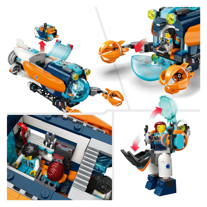 Load image into Gallery viewer, Lego LEGO City 60379 Duikboot Voor Diepzeeonderzoek
