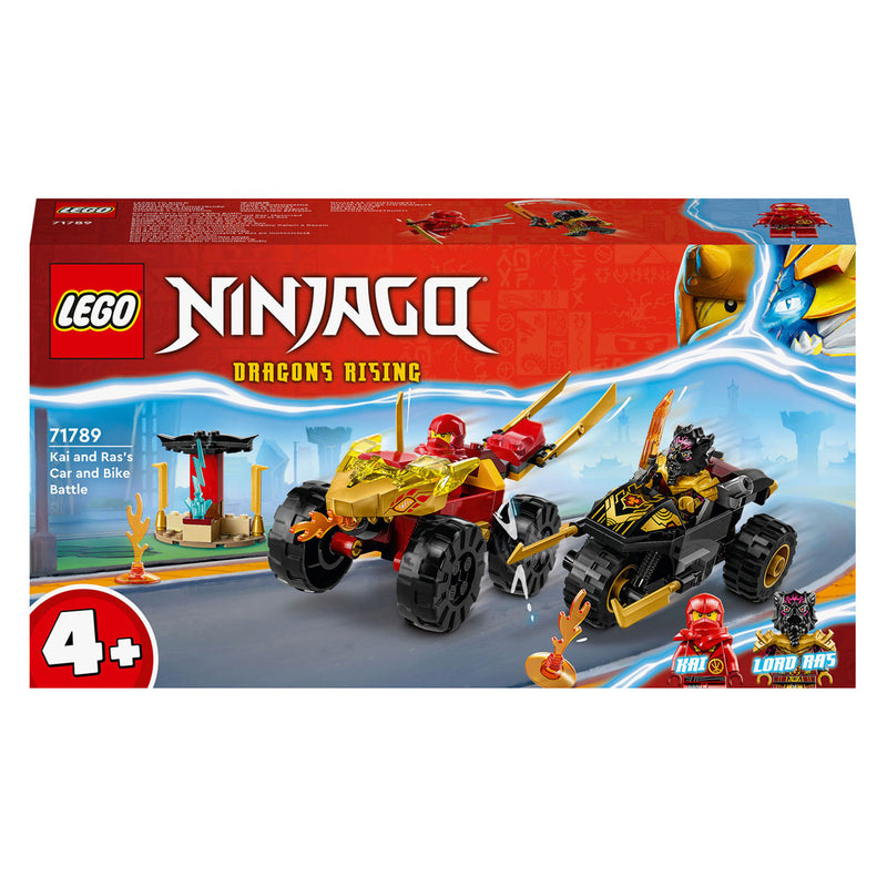 Load image into Gallery viewer, Lego LEGO Ninjago 71789 Kai en Ras' Duel Tussen Auto en Motor
