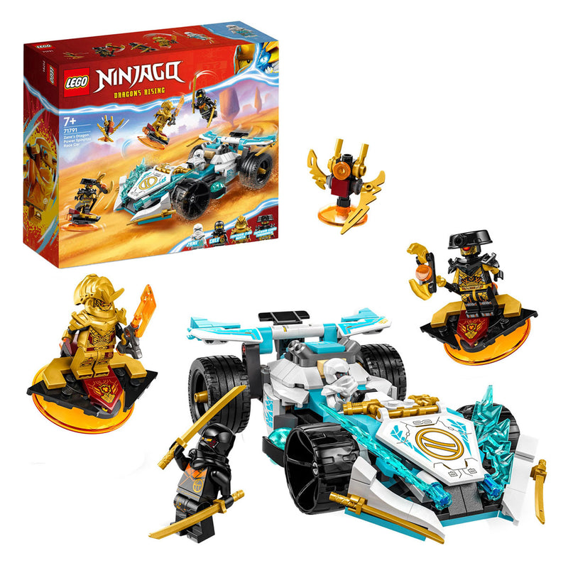 Load image into Gallery viewer, Lego LEGO Ninjago 71791 Zane’s Drakenkracht Spinjitzu Racewagen
