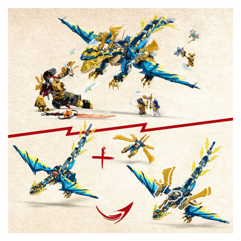 Load image into Gallery viewer, Lego LEGO Ninjago 71796 Elementdraak Vs. De Mecha van de Keizerin
