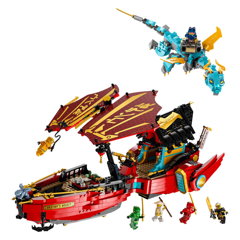 Load image into Gallery viewer, Lego LEGO Ninjago 71797 Destiny's Bounty - Race Tegen De Klok
