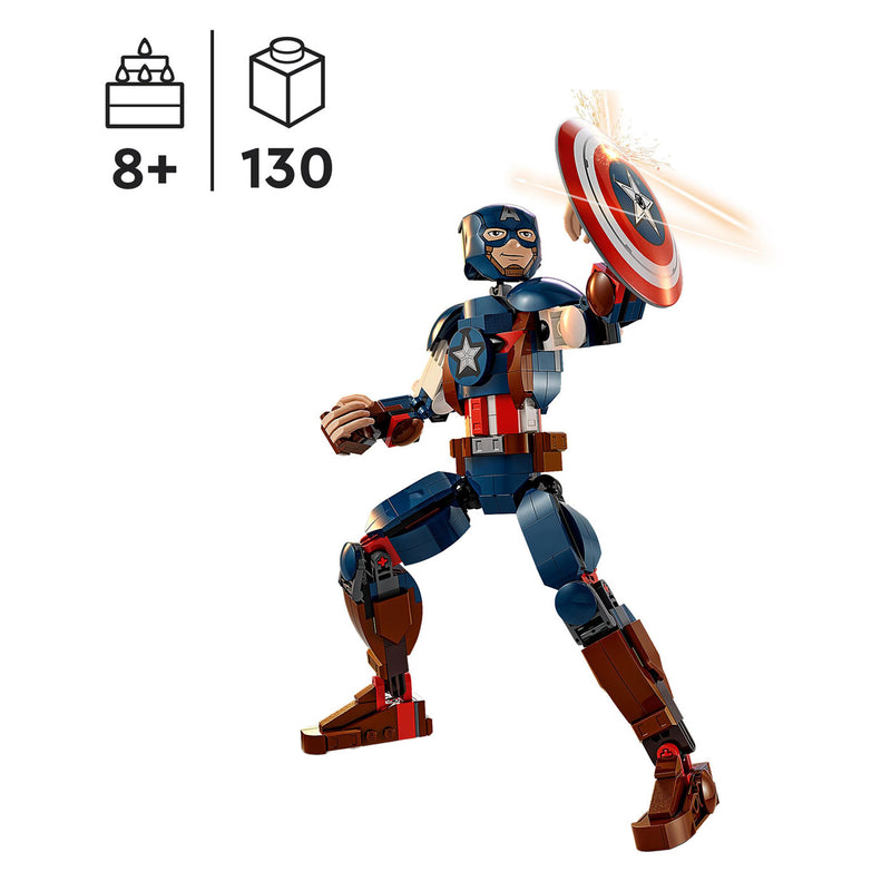 Load image into Gallery viewer, Lego super heroes 76258 captain america bouwfiguur
