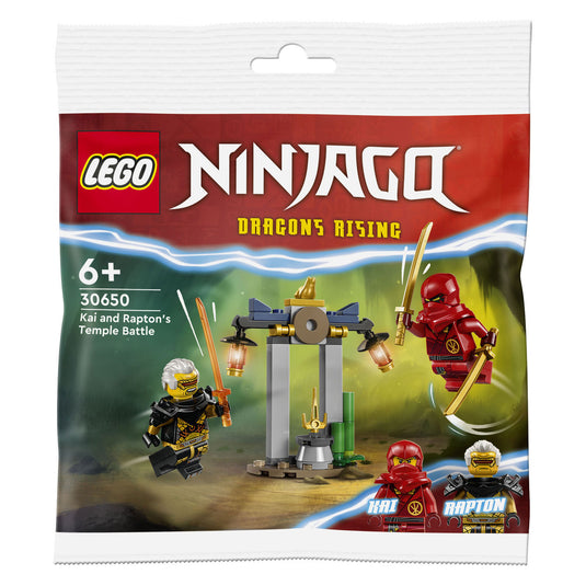 Lego ninjago 30650 kai and raptons temple battle