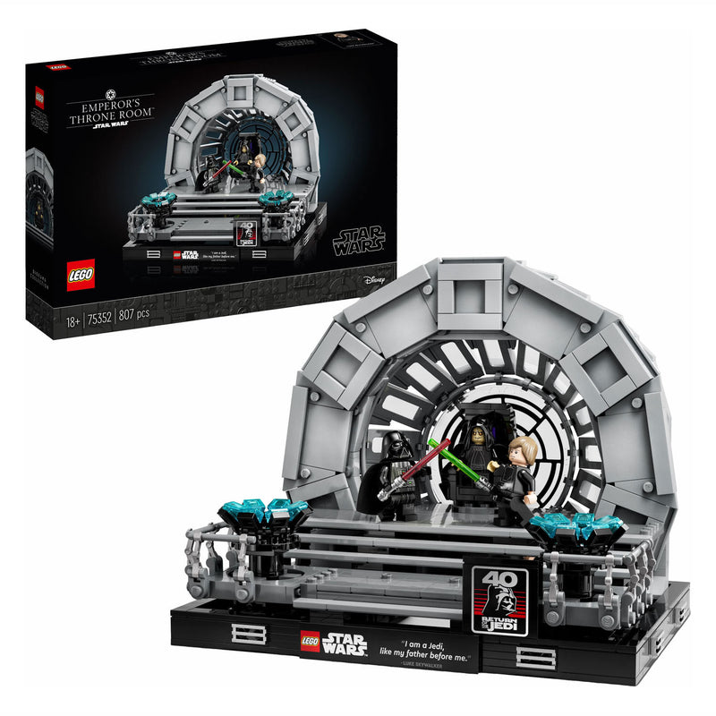 Load image into Gallery viewer, Lego LEGO Star Wars 75352 Troonzaal van de Keizer Diorama
