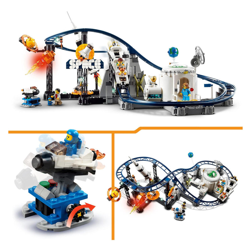 Load image into Gallery viewer, Lego creator 31142 ruimteachtbaan
