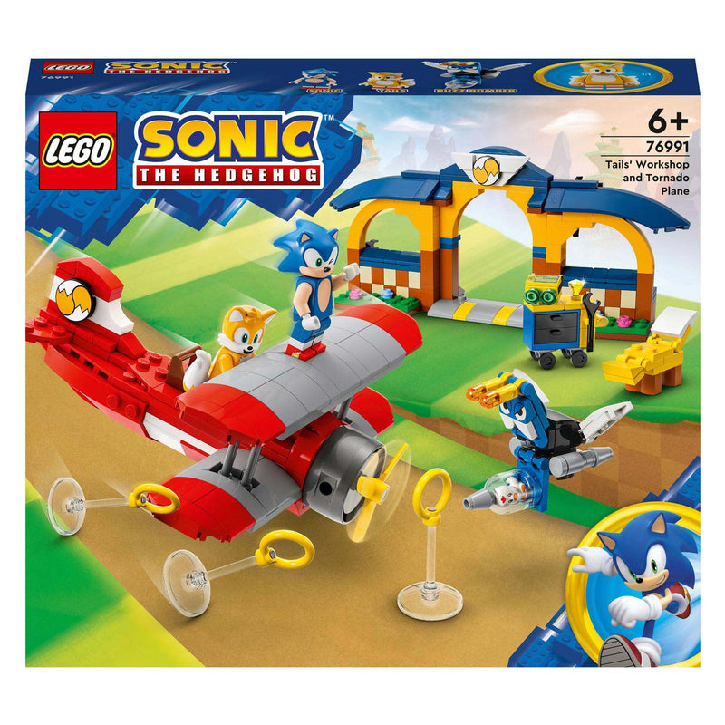 Load image into Gallery viewer, Lego LEGO 76991 Tails Werkplaats en Vliegtuig
