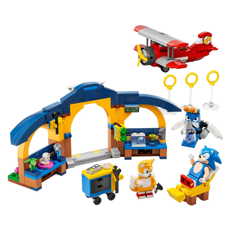 Load image into Gallery viewer, Lego LEGO 76991 Tails Werkplaats en Vliegtuig
