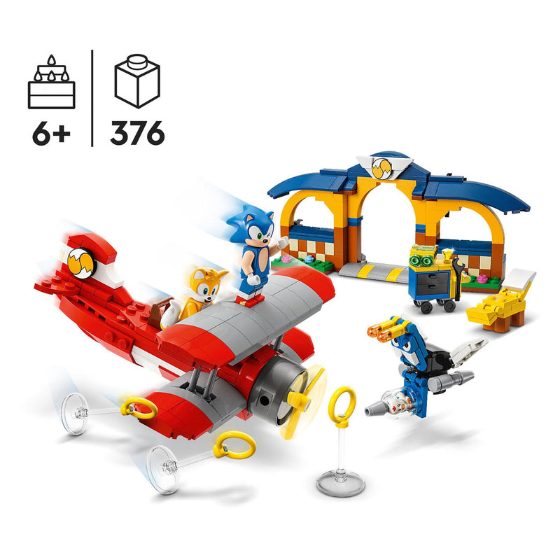 Load image into Gallery viewer, Lego LEGO 76991 Tails Werkplaats en Vliegtuig
