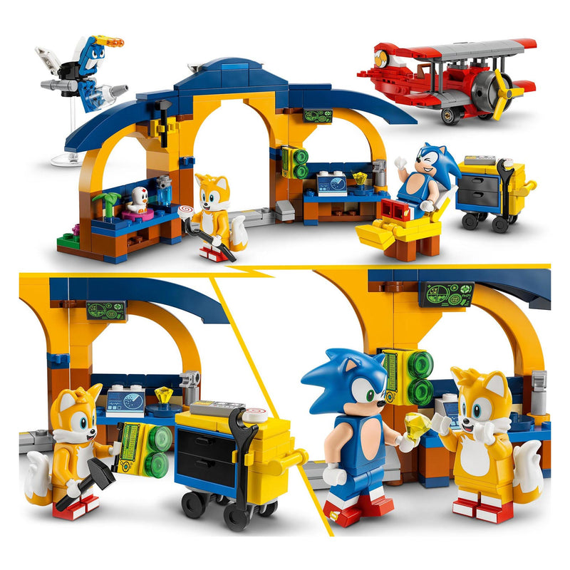 Load image into Gallery viewer, Lego LEGO 76991 Tails Werkplaats en Vliegtuig
