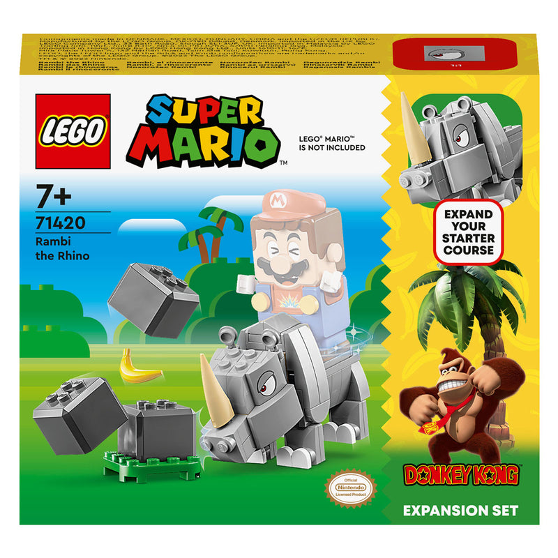 Load image into Gallery viewer, Lego LEGO Super Mario 71420 Uitbreidingsset: Rambi de Neushoorn
