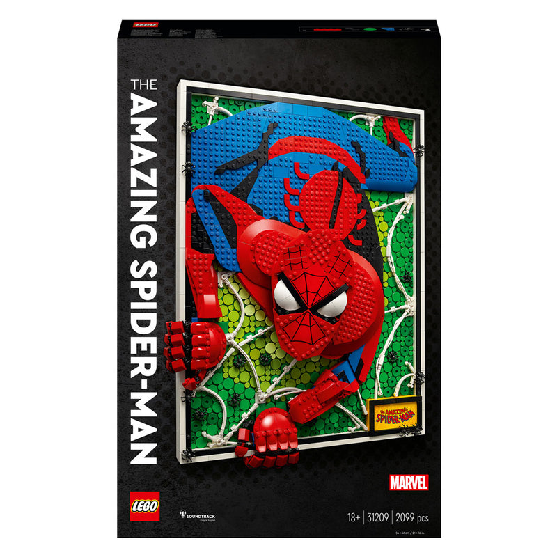 Load image into Gallery viewer, Lego LEGO Art 31209 De Geweldige Spider-Man
