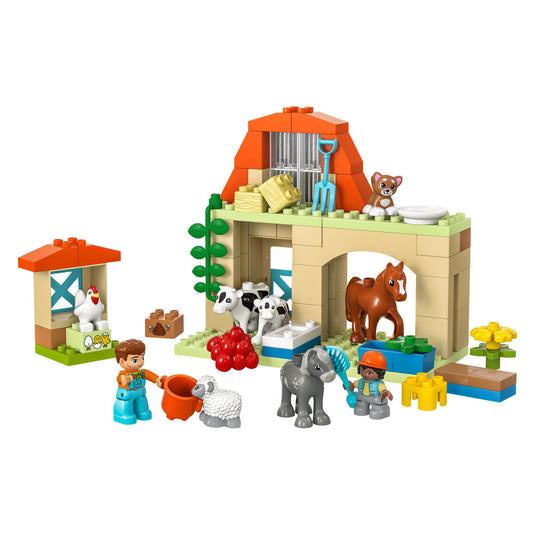 Lego duplo town 10416 dieren verzorgen op de boerderij