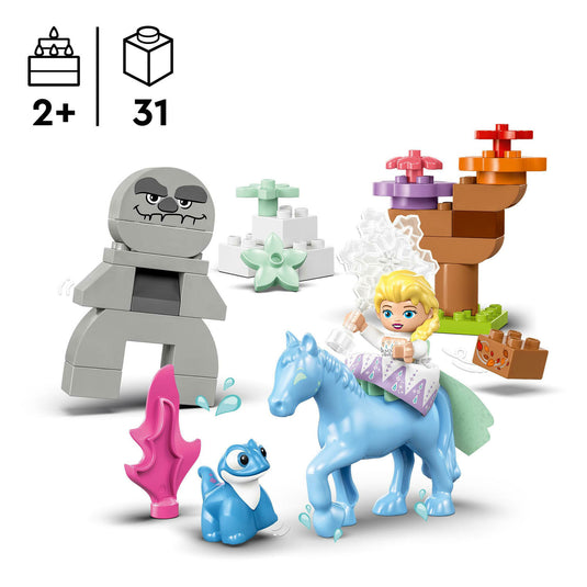 Lego duplo 10418 elsa en bruni in het betoverde bos