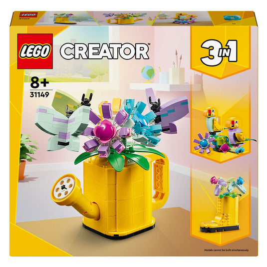 Lego creator 31149 bloemen in gieter