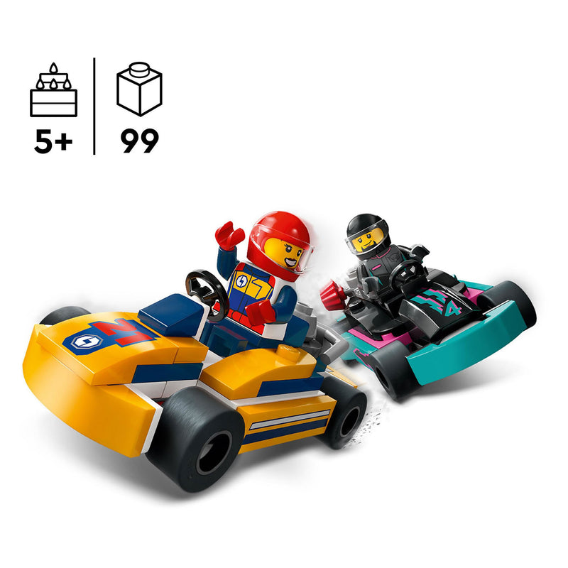 Load image into Gallery viewer, Lego city 60400 karts en racers

