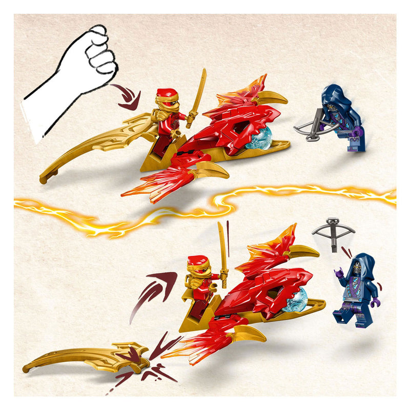 Load image into Gallery viewer, Lego LEGO Ninjago 71801 Kai's Rijzende Drakenaanval
