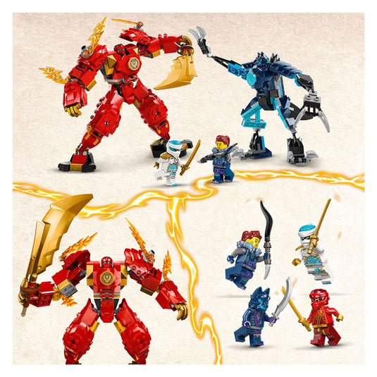 Lego ninjago 71808 kais elementaire vuurmecha