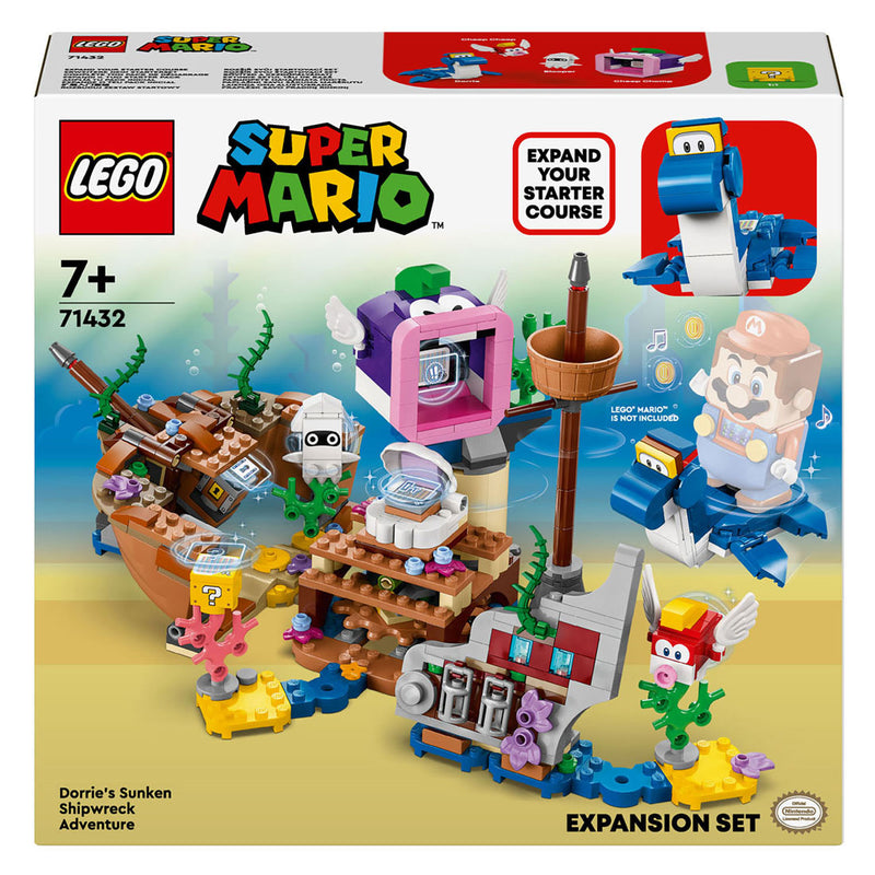 Load image into Gallery viewer, Lego LEGO Super Mario 71432 Uitbreidingsset: Dorries Gezonken Scheepswrak
