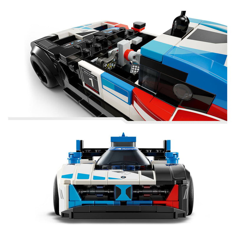 Load image into Gallery viewer, Lego speed champions 76922 bmw m4 gt3 en bmw m hybrid v8 racewagens
