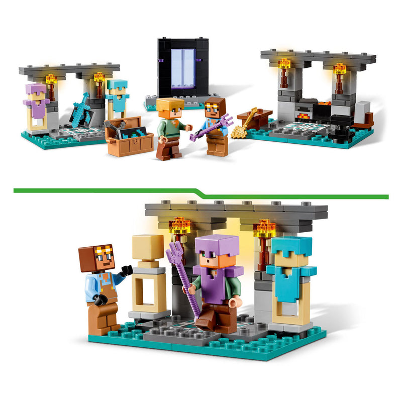 Load image into Gallery viewer, Lego LEGO Minecraft 21252 De Wapensmederij
