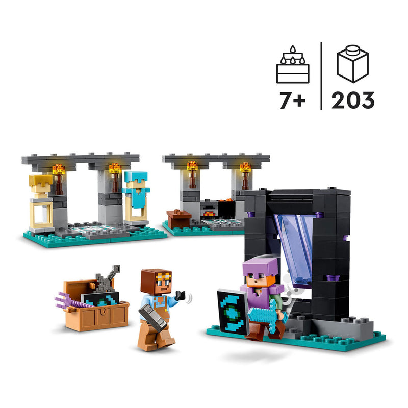 Load image into Gallery viewer, Lego LEGO Minecraft 21252 De Wapensmederij
