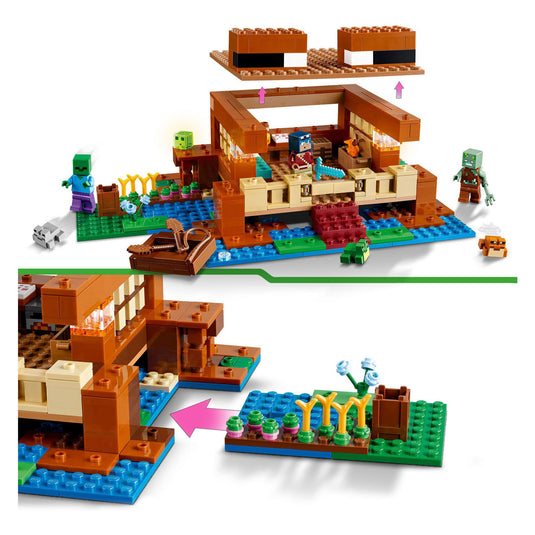 Lego minecraft het kikkerhuis - 21256