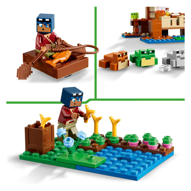 Load image into Gallery viewer, Lego LEGO Minecraft 21256 Het Kikkerhuis
