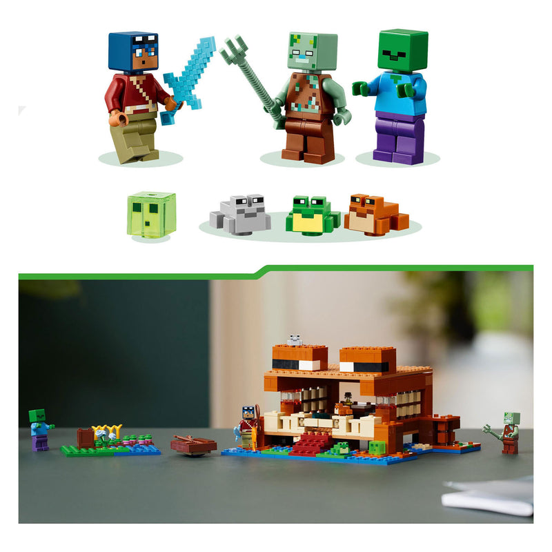 Load image into Gallery viewer, Lego LEGO Minecraft 21256 Het Kikkerhuis
