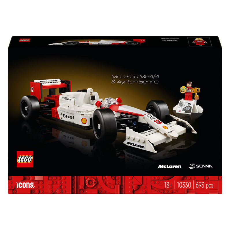 Load image into Gallery viewer, Lego icons 10330 mclaren mp4 4 en ayrton senna
