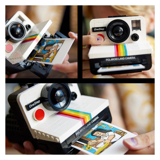 Lego ideas polaroid onestep sx-70 camera constructiespeelgoed (21345)