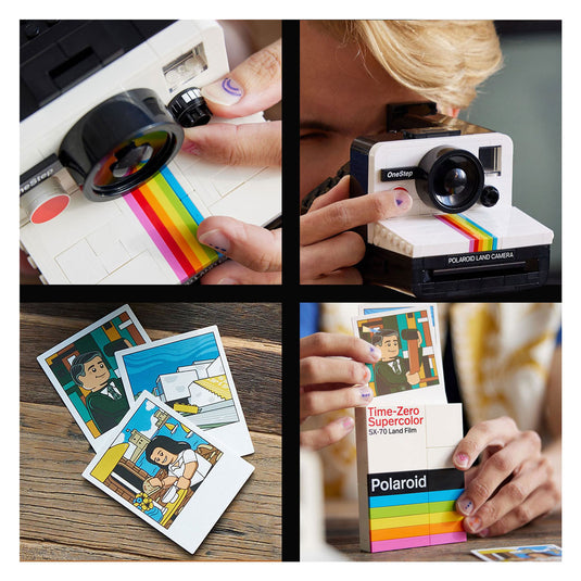 Lego ideas 21345 polaroid onestep sx-70 camera