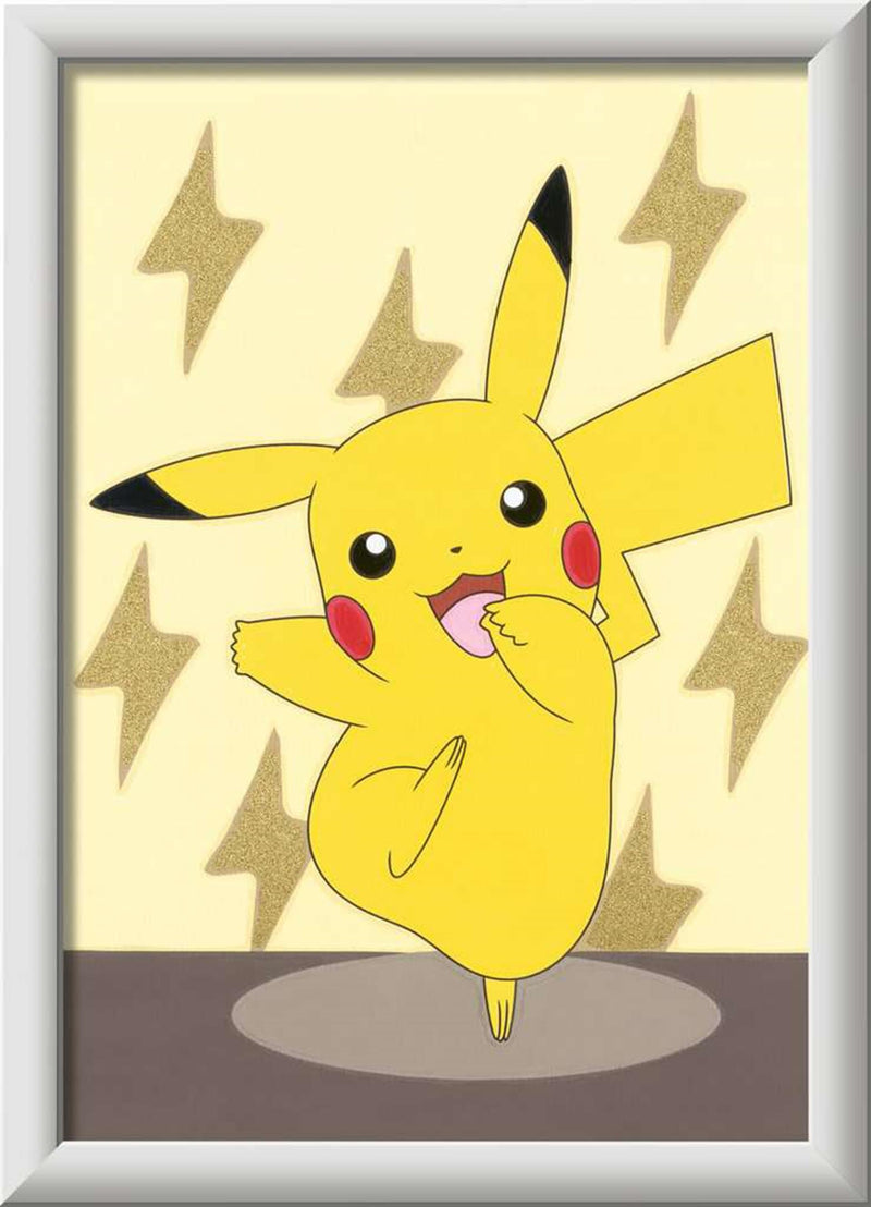 Load image into Gallery viewer, Ravensburger creart schilderen op nummer - pikachu pose
