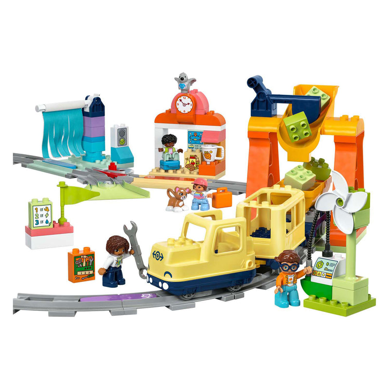 Load image into Gallery viewer, Lego duplo town 10428 grote interactieve buurttrein
